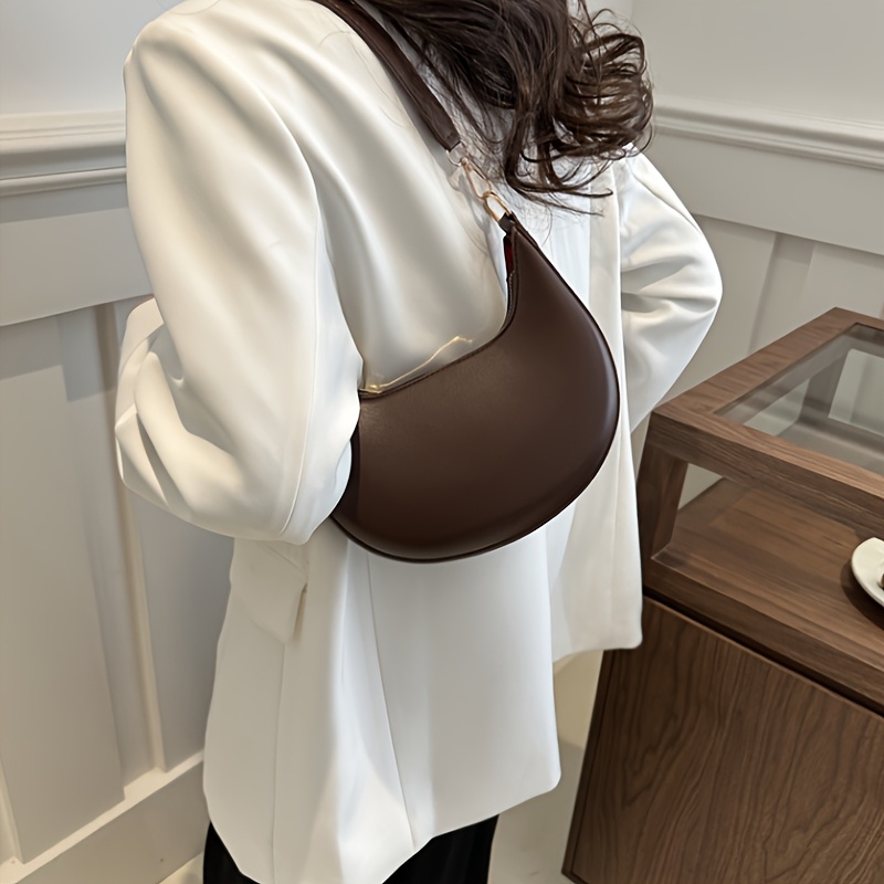 Half Moon Crescent - Women's Crescent Shoulder Bags, Vintage Handbag,