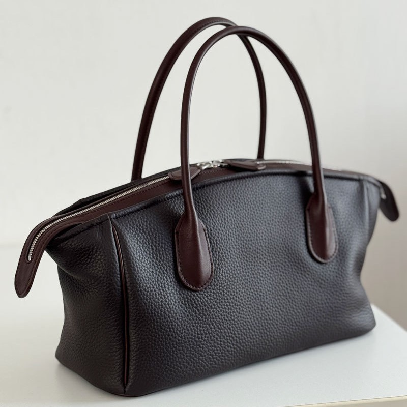 Women Hand Bags Sale - Niche Design Large‑Capacity Cowhide Commuter Dumpling