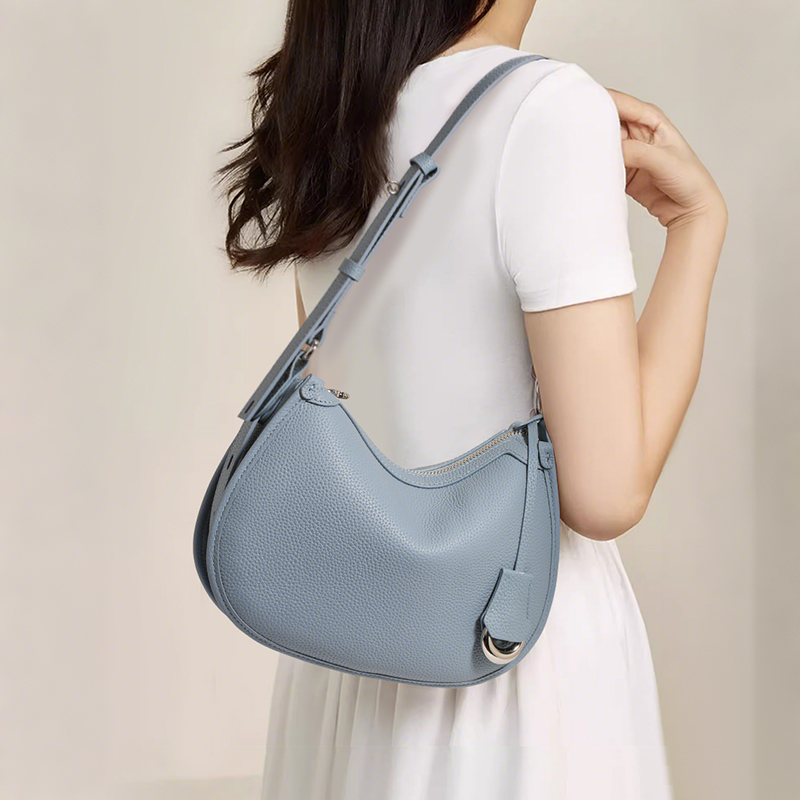 Half Moon Crescent - New High-End Leather Crescent Bag for