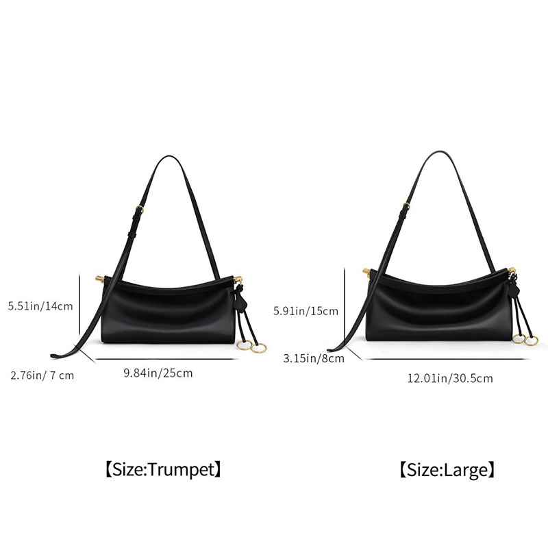 Luxury Serpentine Shoulder Bag - огляд і ціна Half Moon Crescent