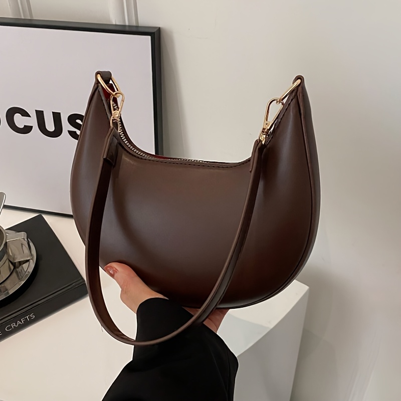 Women's Crescent Shoulder Bags - огляд і ціна Half Moon Crescent