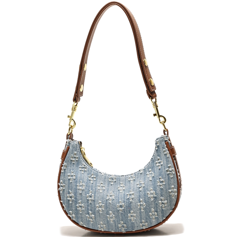 Fashion Denim Hobo Bag 2026 Sp - огляд і ціна Half Moon Crescent