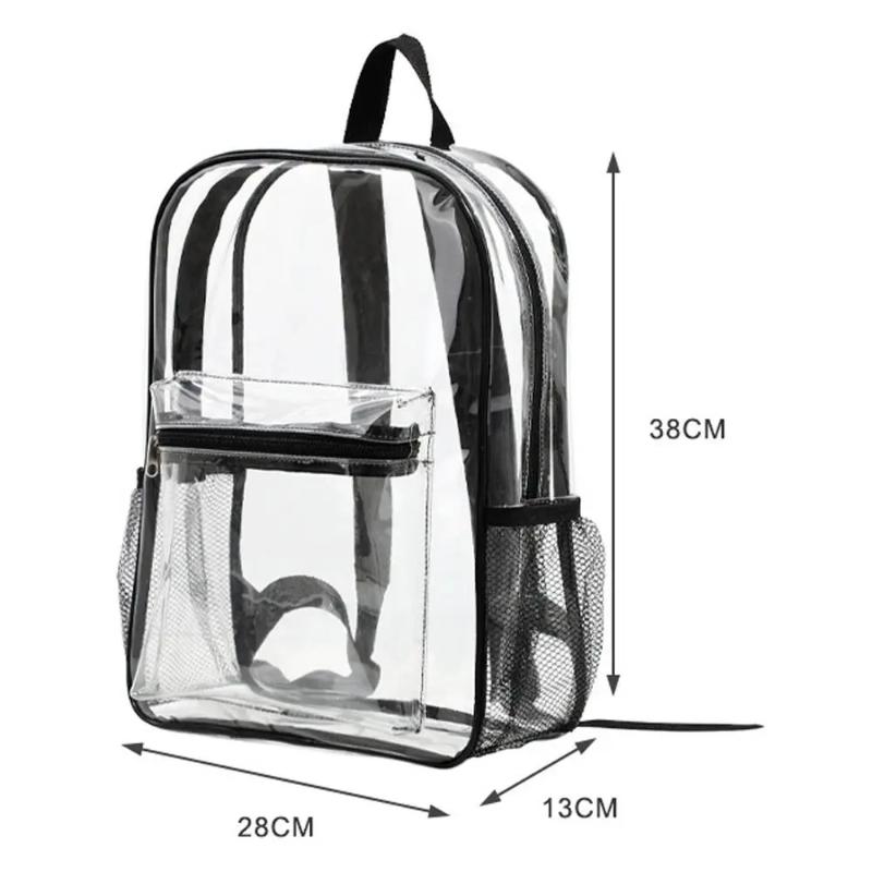 Transparent PVC Backpack Outdo - огляд і ціна Women Bags Waterproof