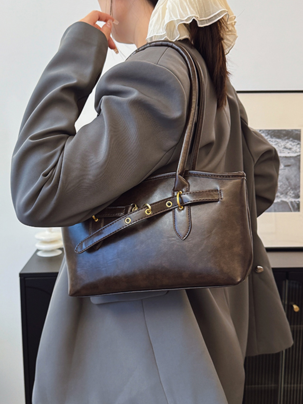 Retro Large Capaci ell ape oul - огляд і ціна Women'S Elle Bags