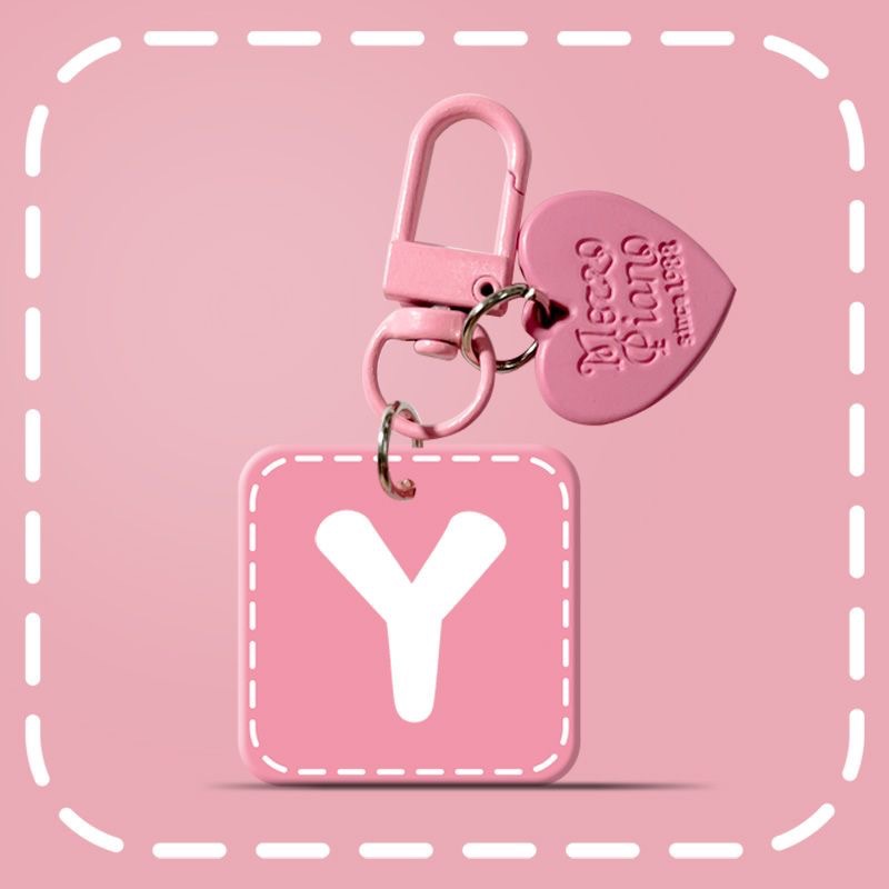Pink Heart-Shaped English Lett - огляд і ціна Women Bags Ysl