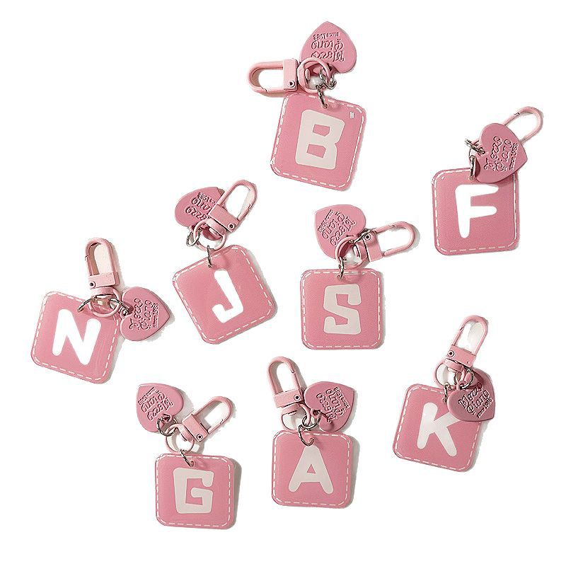 Pink Heart-Shaped English Lett - огляд і ціна Women Bags Ysl