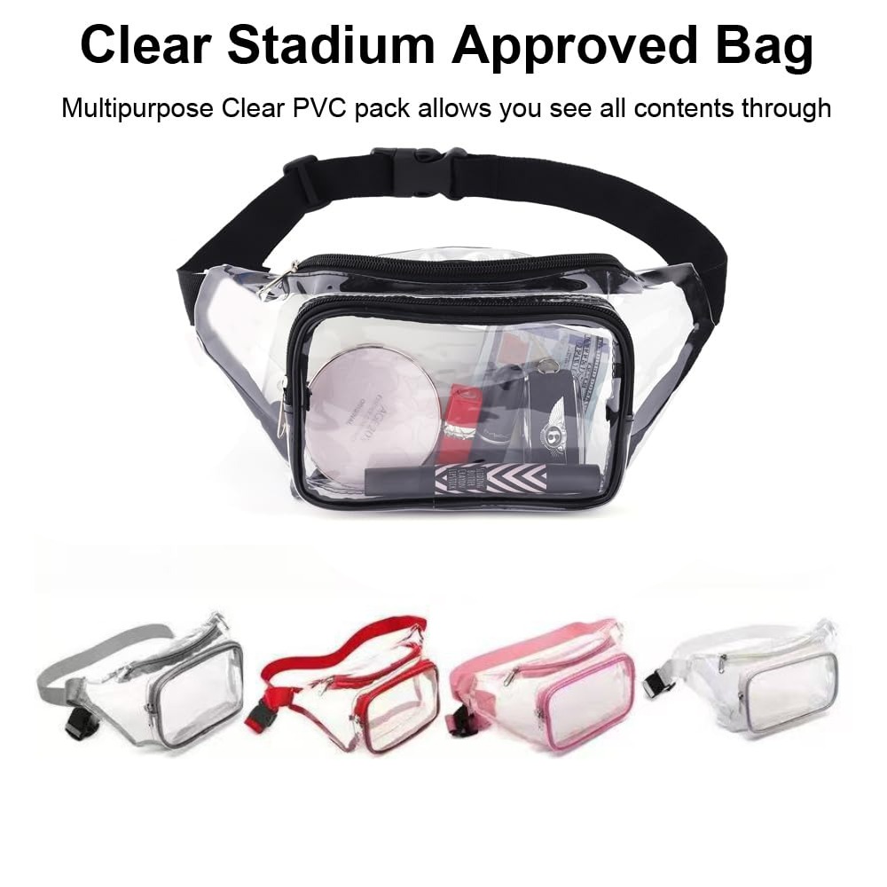 Clear Fanny Pack Transparent P - огляд і ціна Women Bags Waterproof