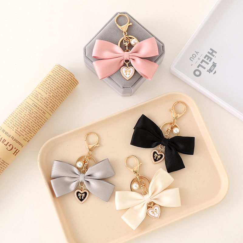Fabric Ribbon Bow Pendant Styl - огляд і ціна Women Bags Ysl