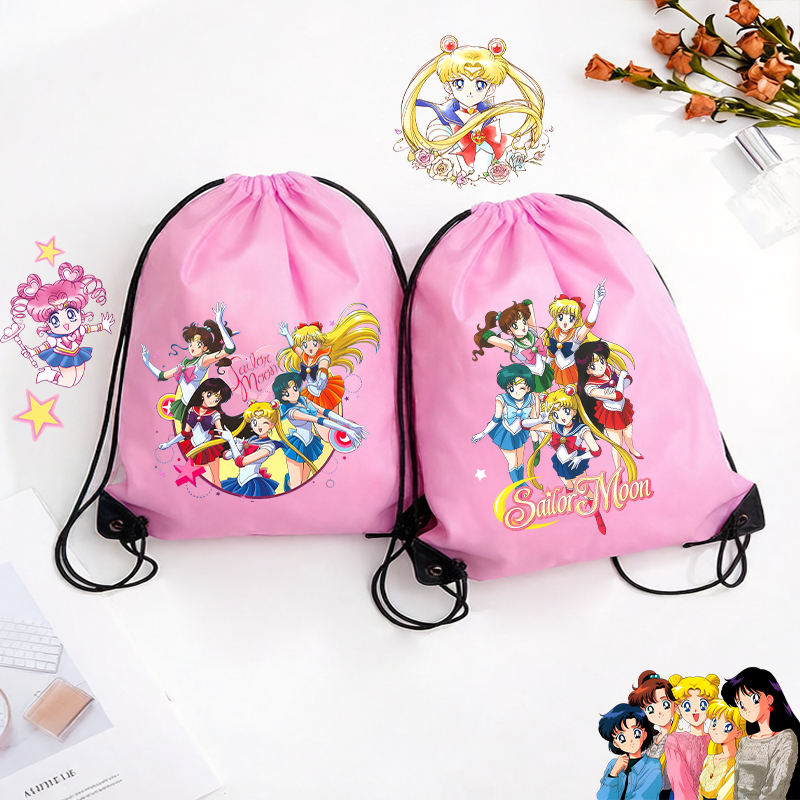 SailorsMoon Girl Drawstring Ba - огляд і ціна Women'S Vogue Bags